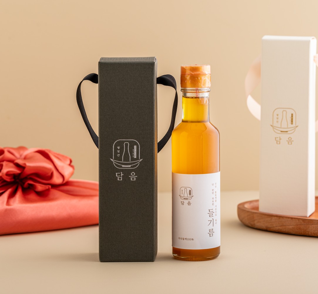 국산참기름 답례품★100ml/150ml/180ml/300ml(박스 유무 선택, 보자기유무 선택) : 방앗간 담음