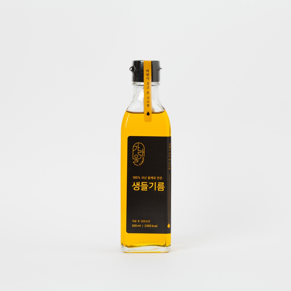 가래울 생들기름 300ml 국내산 저온압착 무첨가물 건강한기름 : 공삼일샵
