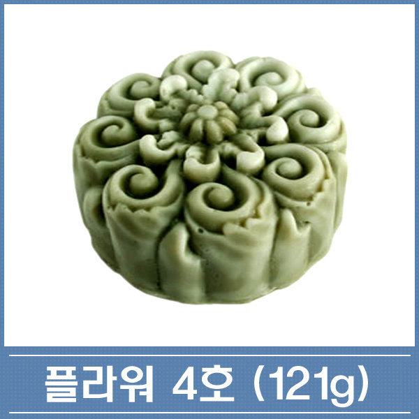 플라워 4호 (121g) 비누몰드 녹여붓기 실리콘몰드 : 에코스윗