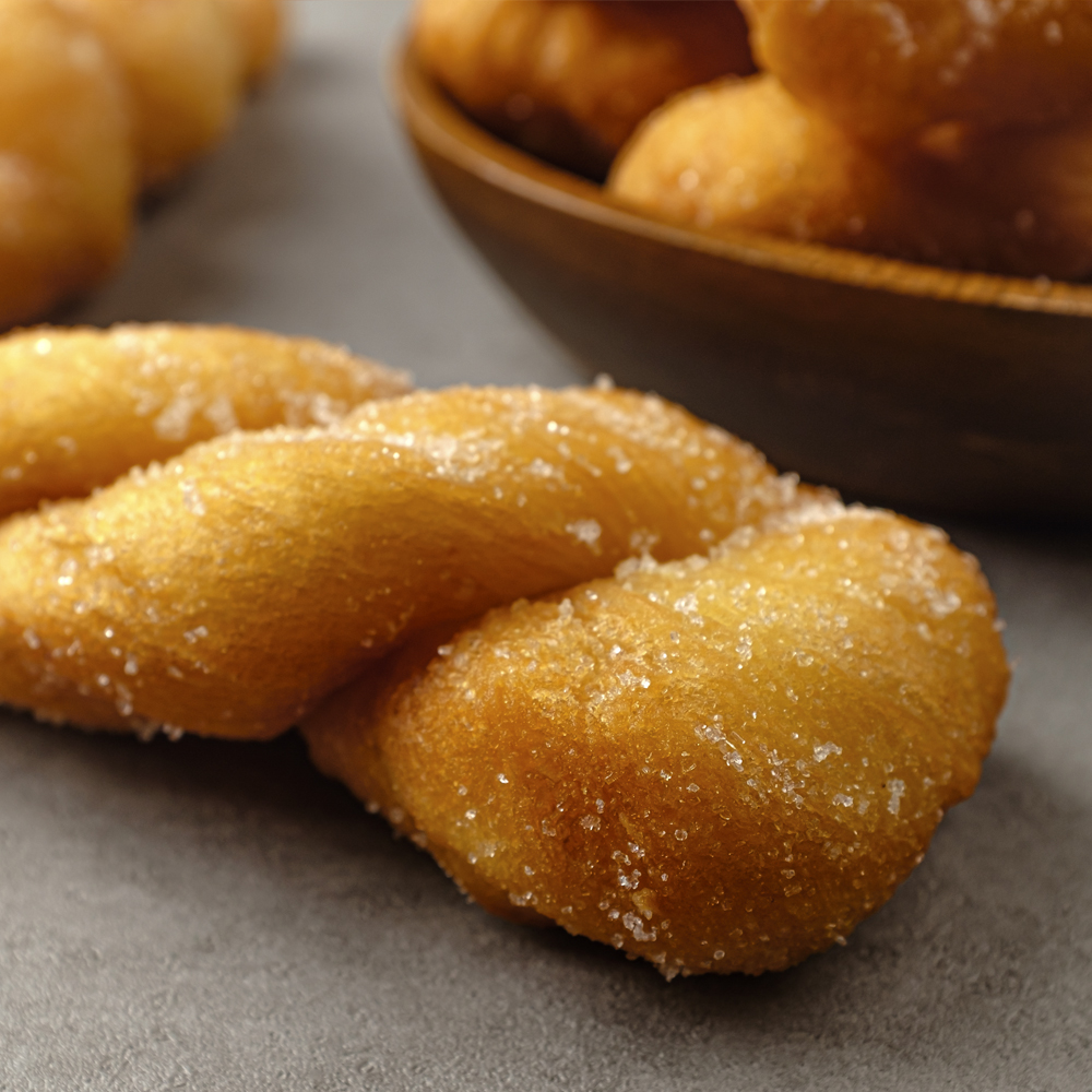 삼립 냉동생지 찹쌀꽈배기 도너츠-에스 45g x 20개입 900g : 베이쿡