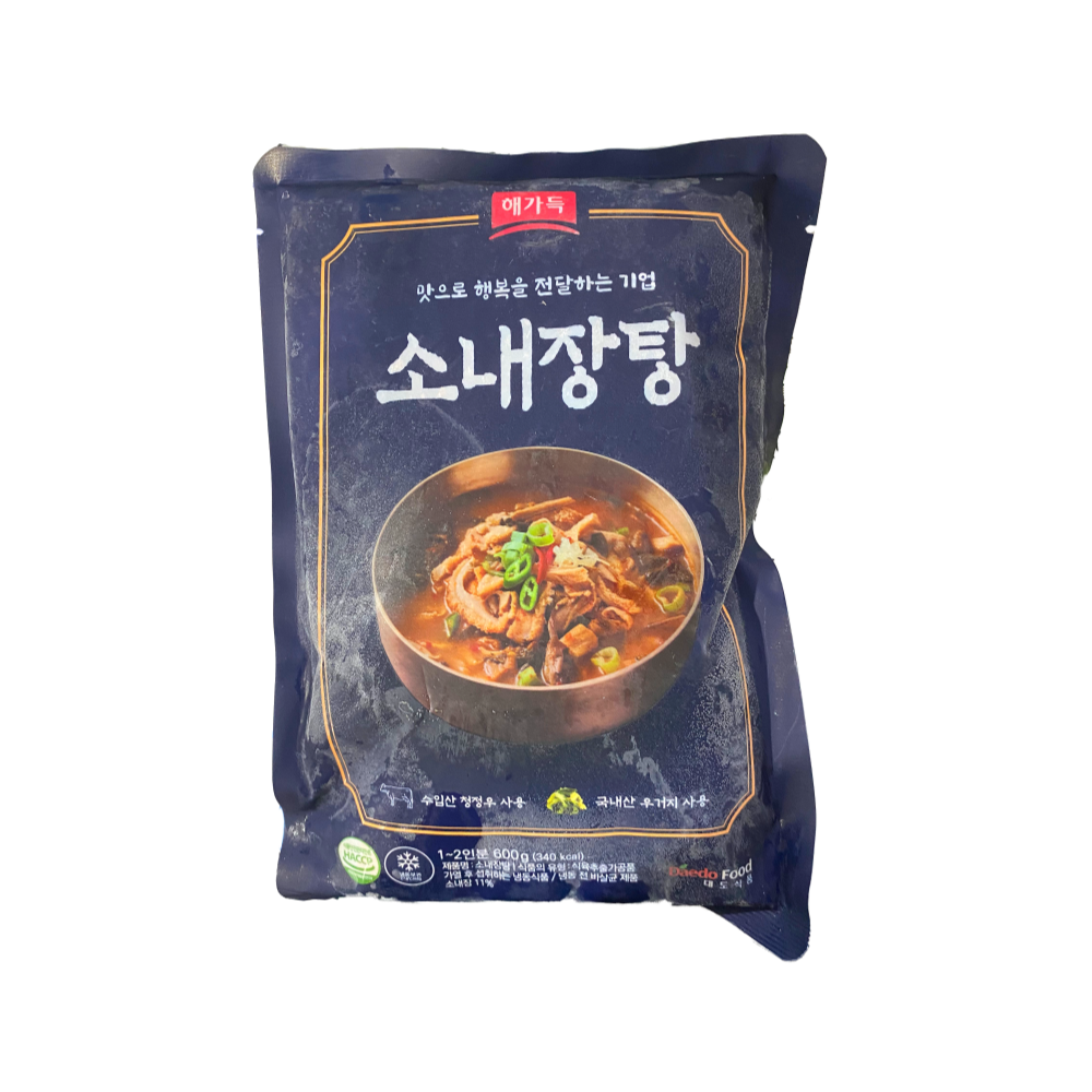 대도식품 해가득 갈비탕 600g 밀키트 간편식 1인분 가정용 업소용 식당용 : 곰소식자재