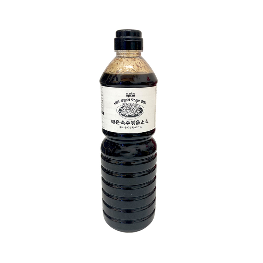 JW 매운 숙주볶음소스 야채 숙주나물 양념 소스 1.1kg B : 태평마트