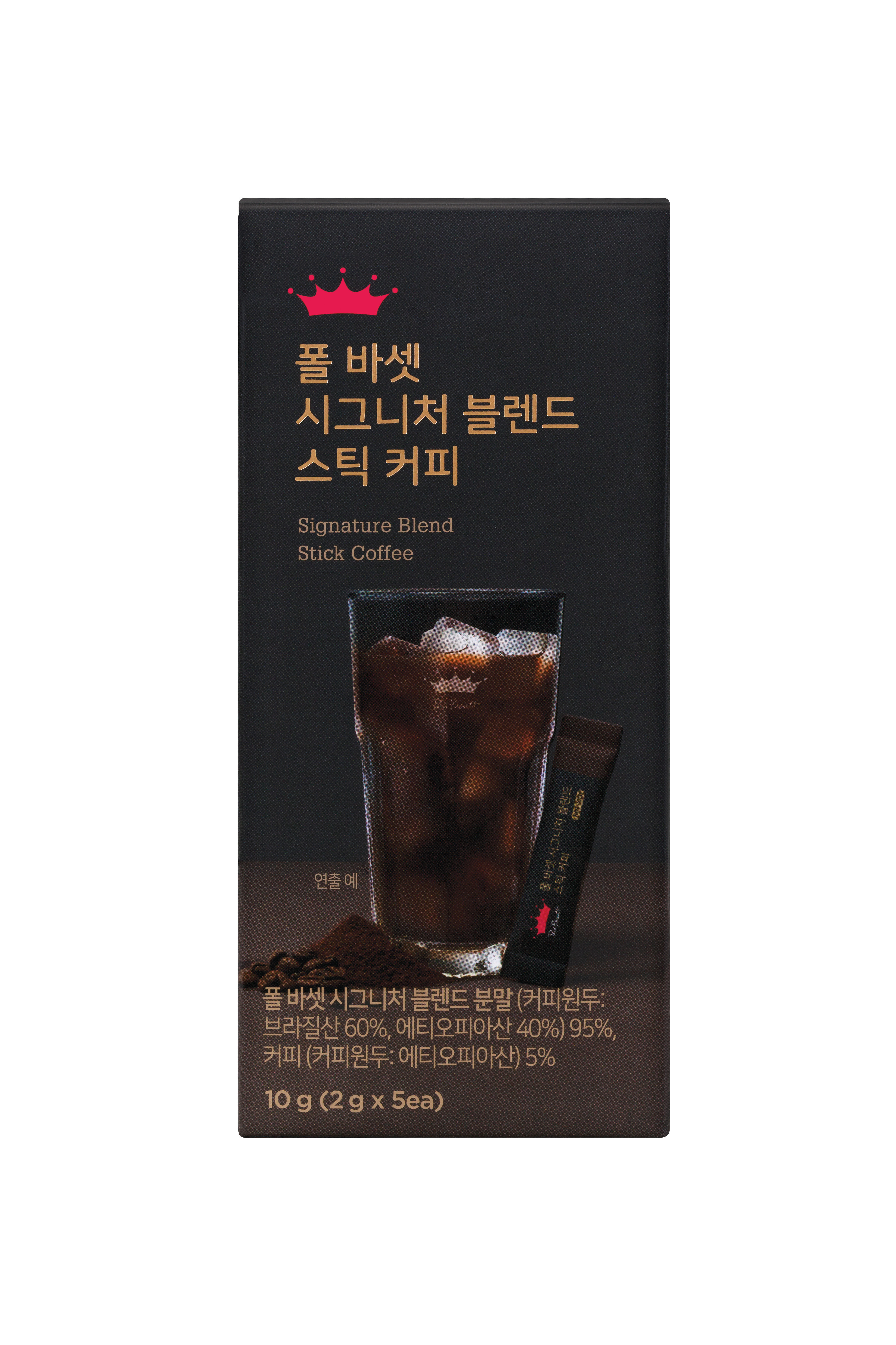 [폴 바셋] 시그니처 블렌드 스틱커피 5개입 : 폴바셋