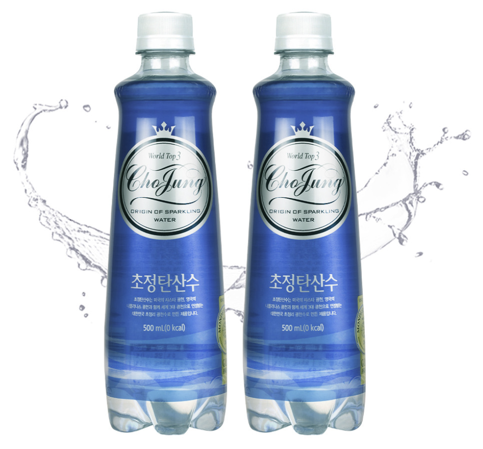 [본사발주] 일화 - 초정탄산수 플레인 페트 500ml x 20개 : NUBASE