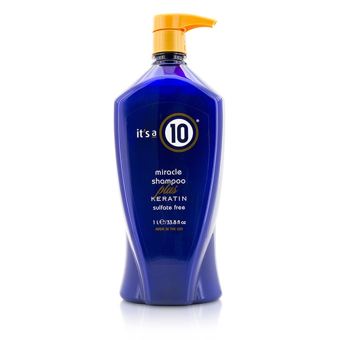 잇츠 어 10 미라클 샴푸 플러스 케라틴 설페이트 프리 1000ml : CRAZYBOSS