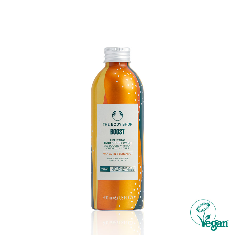 더바디샵 부스트 업리프팅 헤어&바디 워시 250ml : NC신구로 더바디샵
