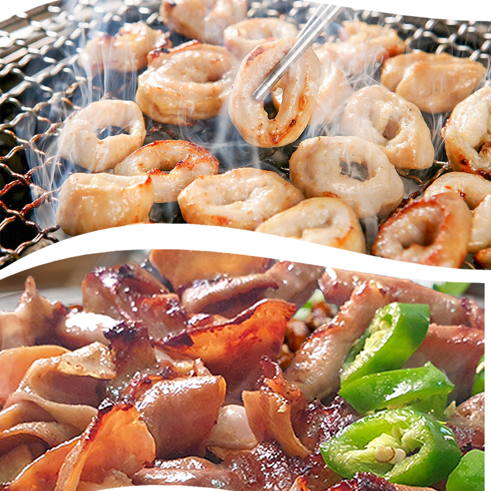 푸줏간명가 대구수입돼지막창 20kg 2kg 10ea 대용량 업소용 배달용 식당용 : 푸줏간명가