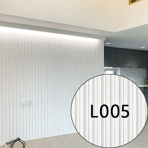 미가 참숯 루바 루버 템바 마감재 인테리어 셀프 벽꾸미기 거실벽 도배 친환경 L005 : 금진건축자재백화점