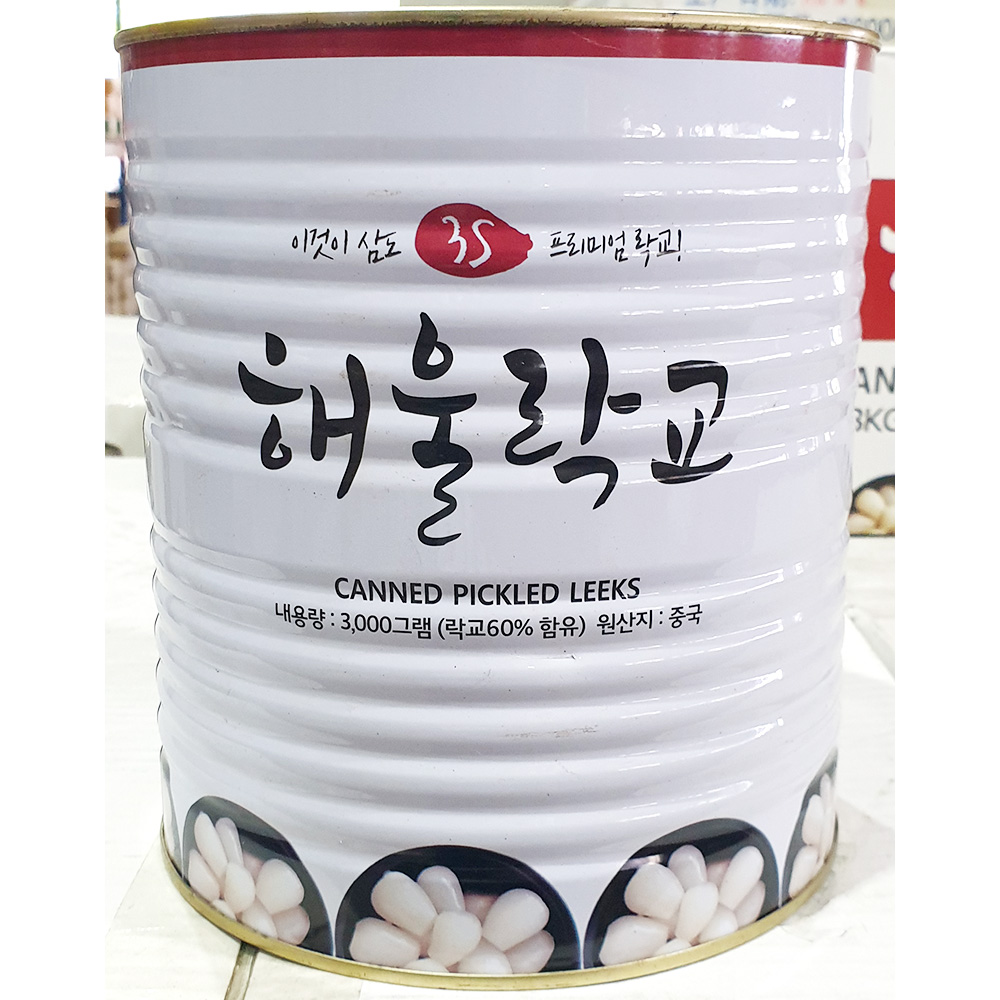 대용량 염교 3000g 초밥 락교 돼지파 장아찌 초생강 : 동원식자재마트