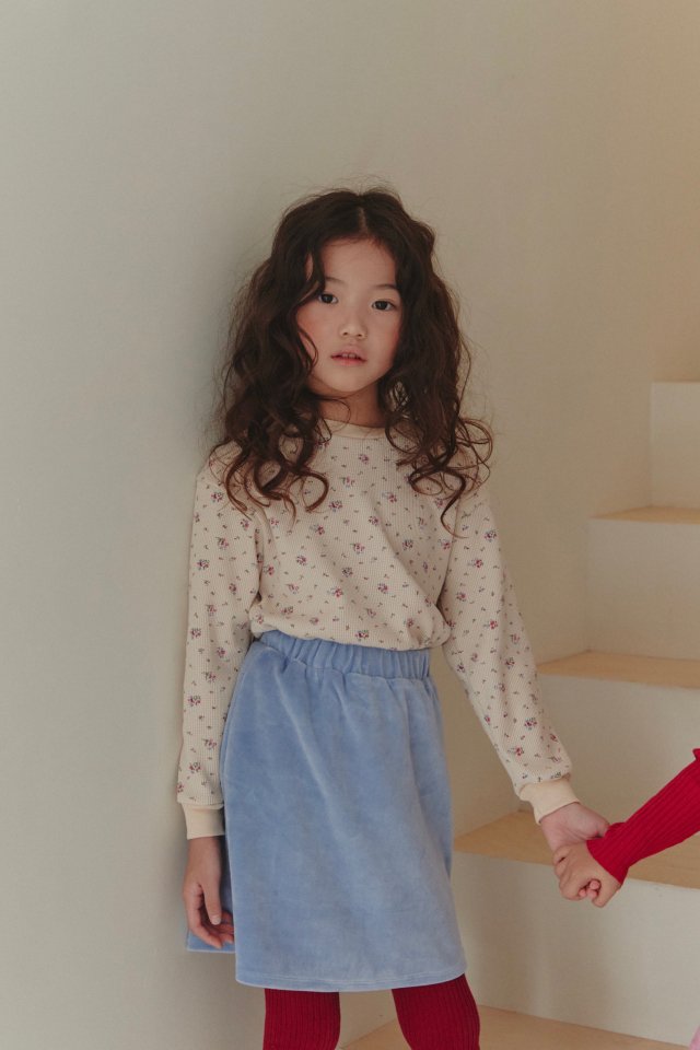(바로배송 가을 30%세일) 달콤하이 와플 꽃 티 유아동 티셔츠 : 소나무키즈