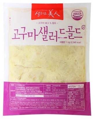 엠디에스 샐러드 8종 1kg 1박스 단호박 고구마 스위트맛살 포테이토 살사후실리 콘 갈릭 : 위푸드스토어