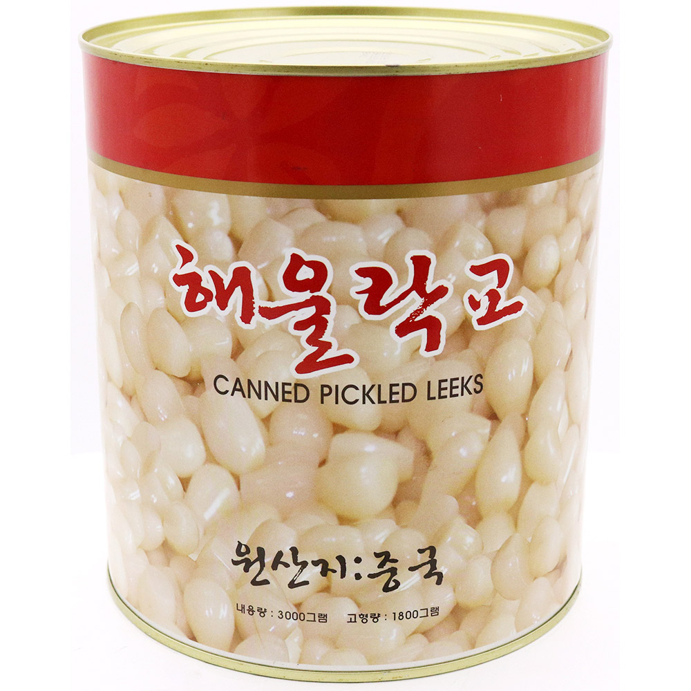 대용량 염교 3k 일식 초밥 락교절임 돼지파 부추절임 : 동원식자재마트
