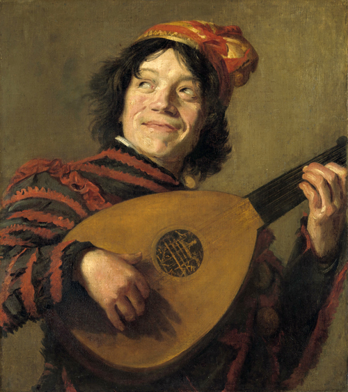 작품번호 1186 프란스 할스 The Lute Player 류트를 연주하는 어릿광대 : 명화판매
