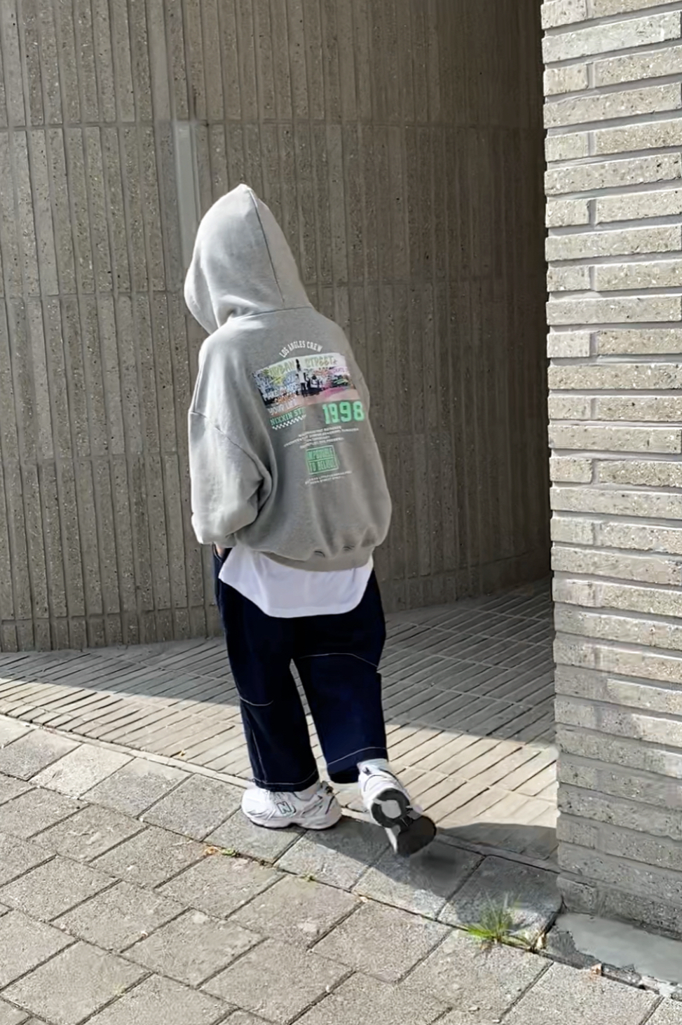 [후기인정]크루 백포인트 후드티(성인착용가능) : 분더나인