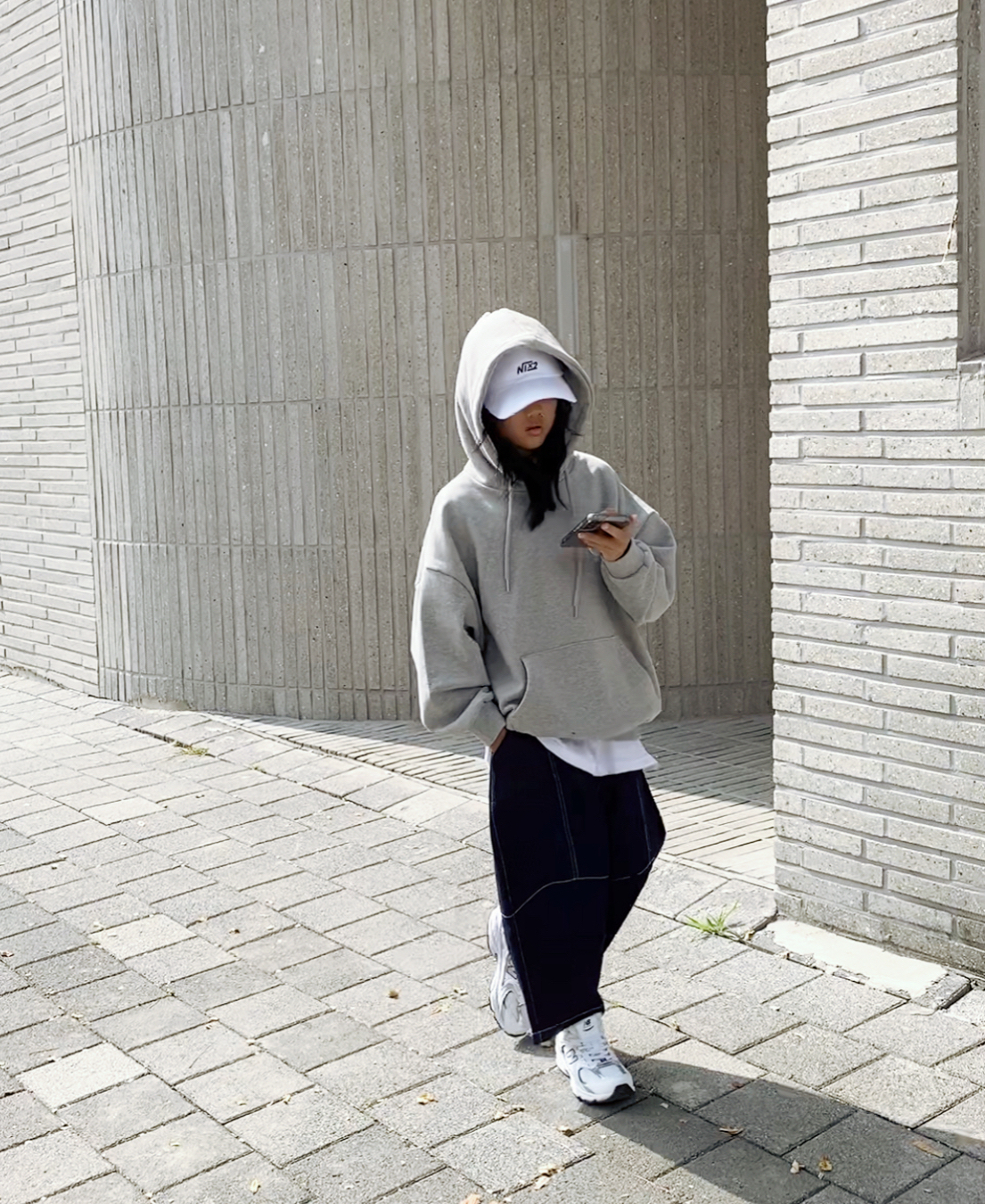 [후기인정]크루 백포인트 후드티(성인착용가능) : 분더나인