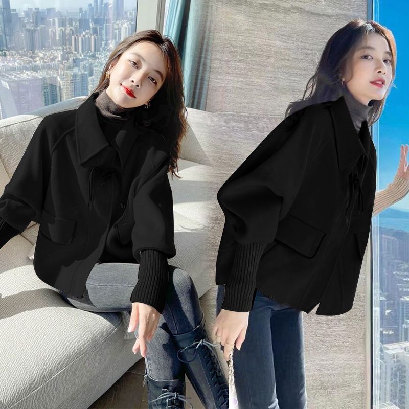 가을겨울 모직코트 두터운 융털 빅사이즈 와이드 11891040N4973408281 : 직구아티스틱