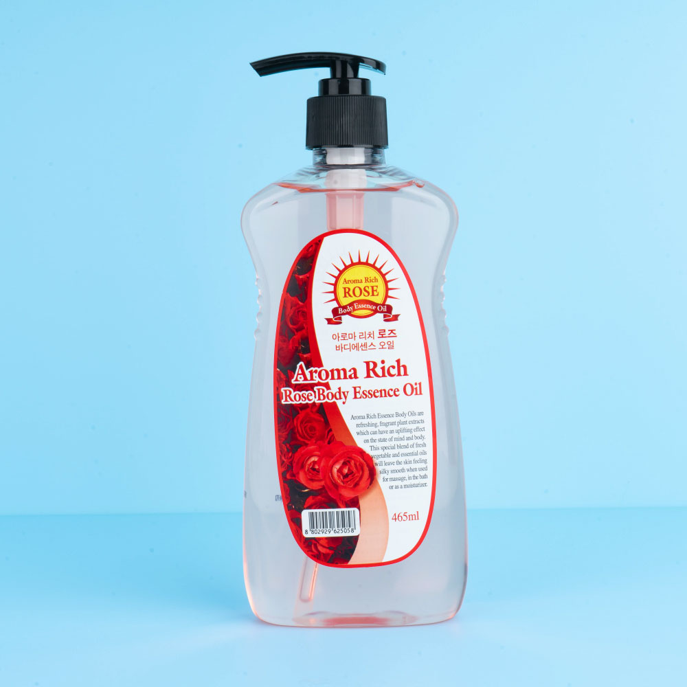 아로마 리치 향좋은 바디 마사지오일 465ml 로즈 10종 : 이노벨라샵