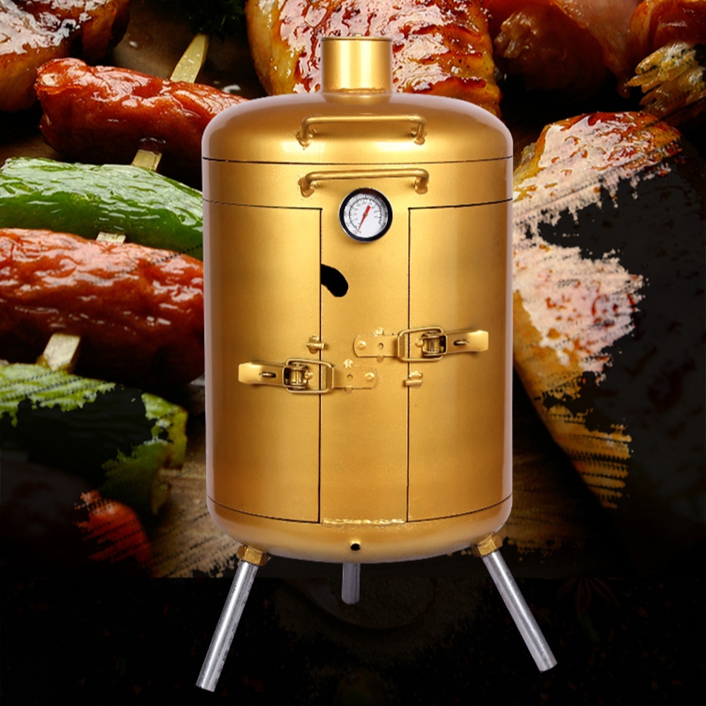 양문 꼬치구이 화로 야외 훈제 숯불 바베큐 BBQ 캠핑 그릴 드럼통 화덕 : 티엔에스글로벌