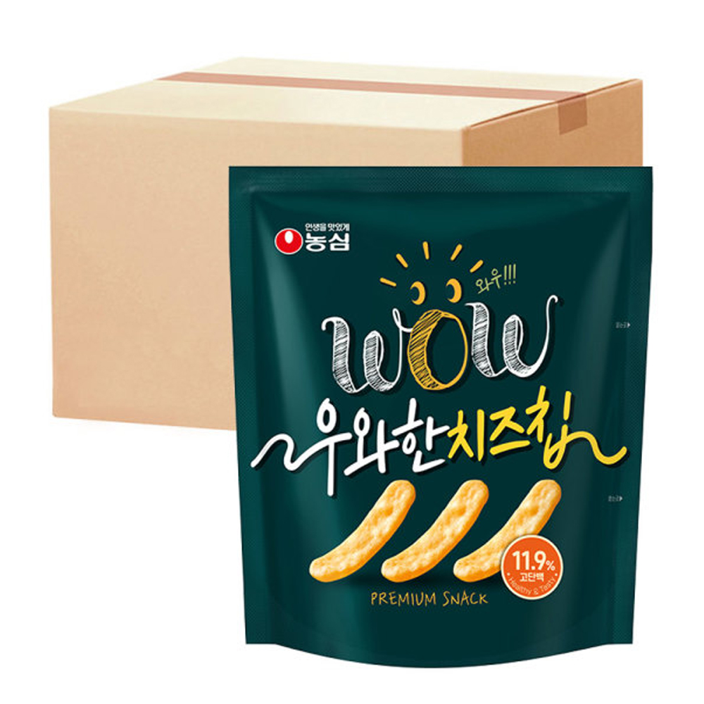 우와한 치즈칩 42g12입(박스) : 세븐7컴퍼니