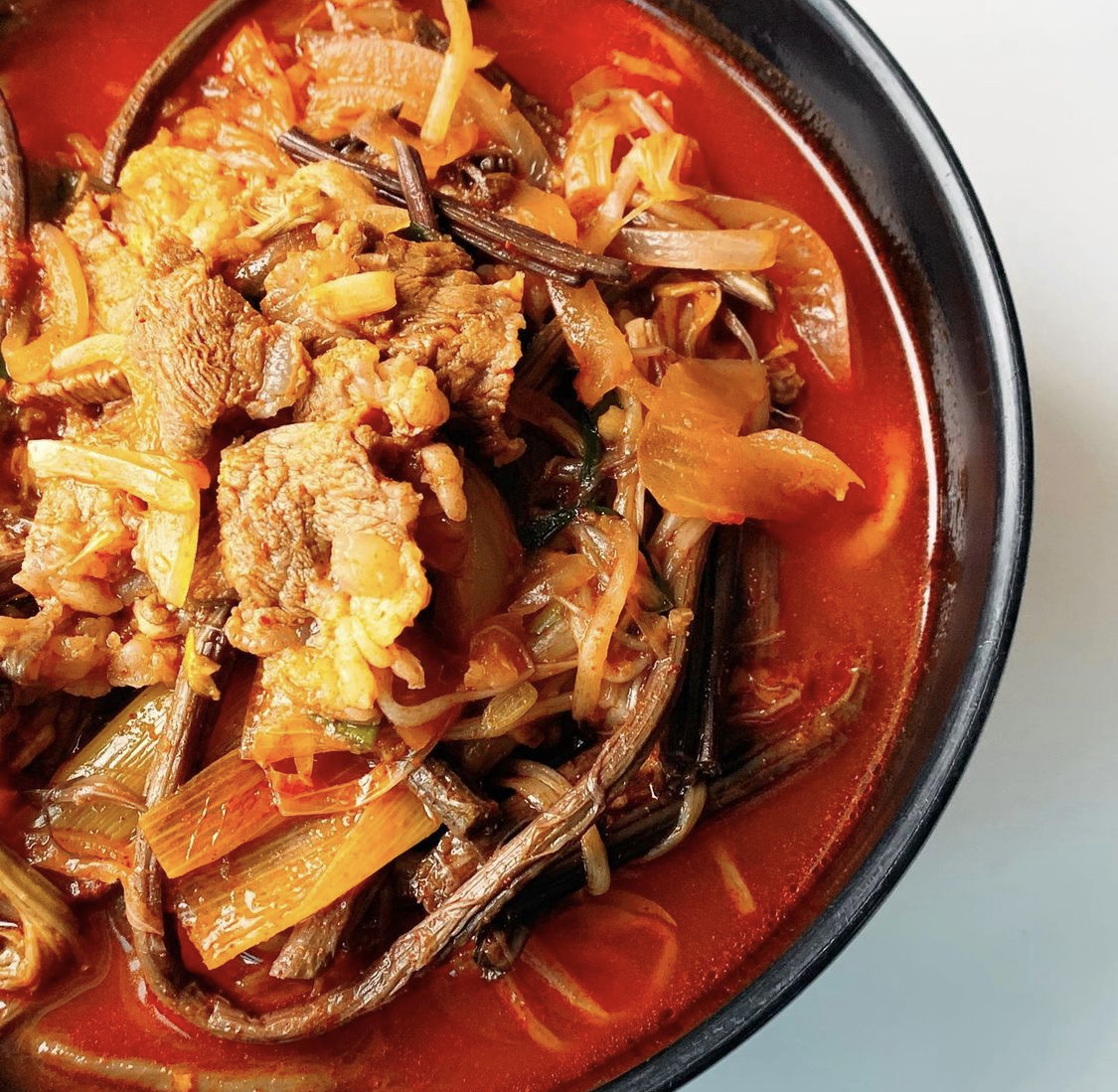 50년전통 육개장 짬뽕 750g 3팩(면X) 밀키트 고사리 갈비탕 칼국수 대파 : 정가네푸드
