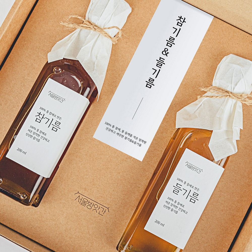 화답 답례품 참기름 들기름 결혼 결혼식 돌 잔치 : 화답 답례품