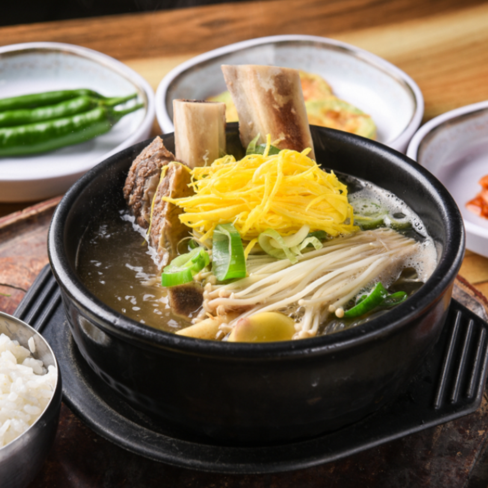 전통 가마솥 왕 갈비탕 한우국밥 소고기국밥 : 위플러스온