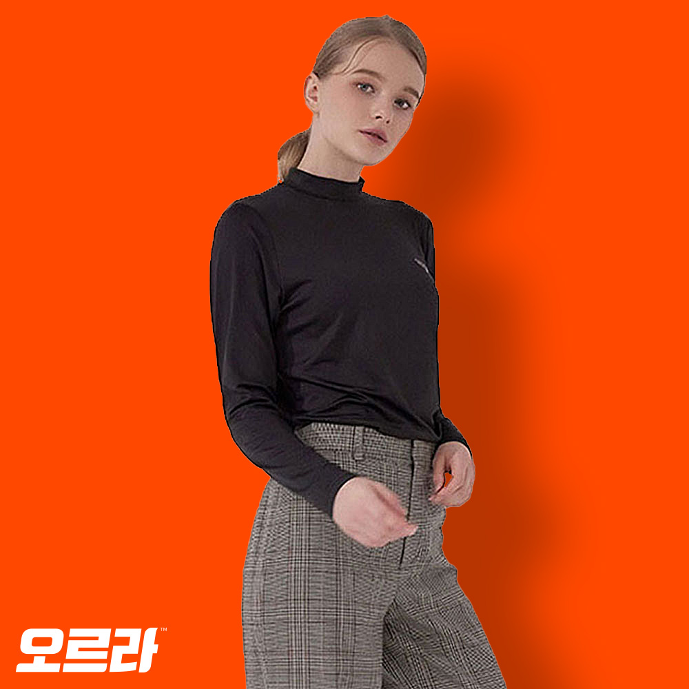 오르라 아웃도어 EX-33 세미 터틀 웜테크 기능성 남녀공용 약기모 반폴라 티셔츠 : 오르라 아웃도어