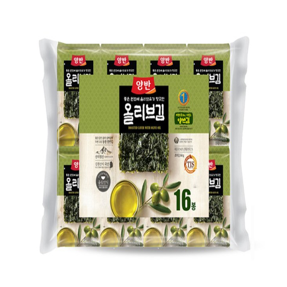 동원 양반 더 바삭한 김 5g x 12봉 : 마싯군마켓
