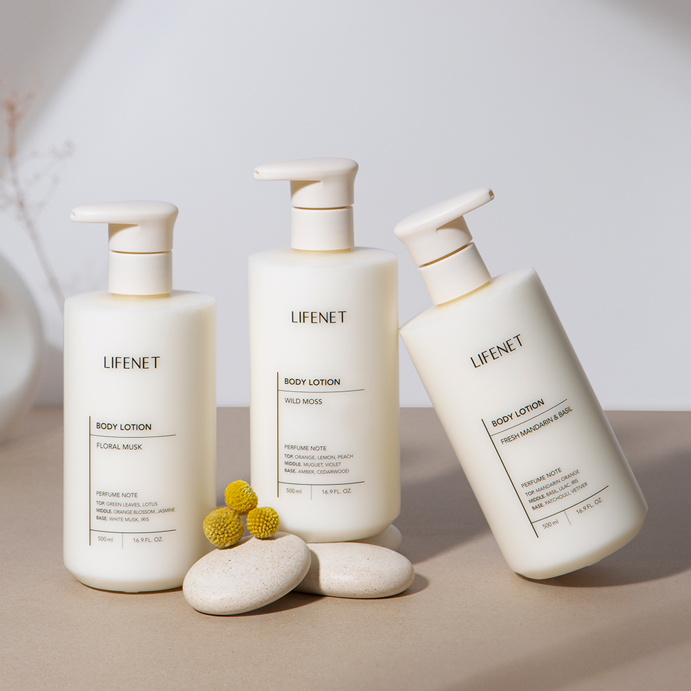 [라이프넷] 깊은 보습 세라마이드 퍼퓸 로션 프레쉬 만다린 앤 바질, 500ml, 1개 : 미팩토리