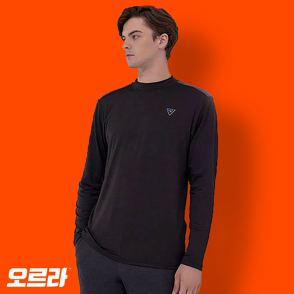 오르라 아웃도어 EX-33 세미 터틀 웜테크 기능성 남녀공용 약기모 반폴라 티셔츠 : 오르라 아웃도어