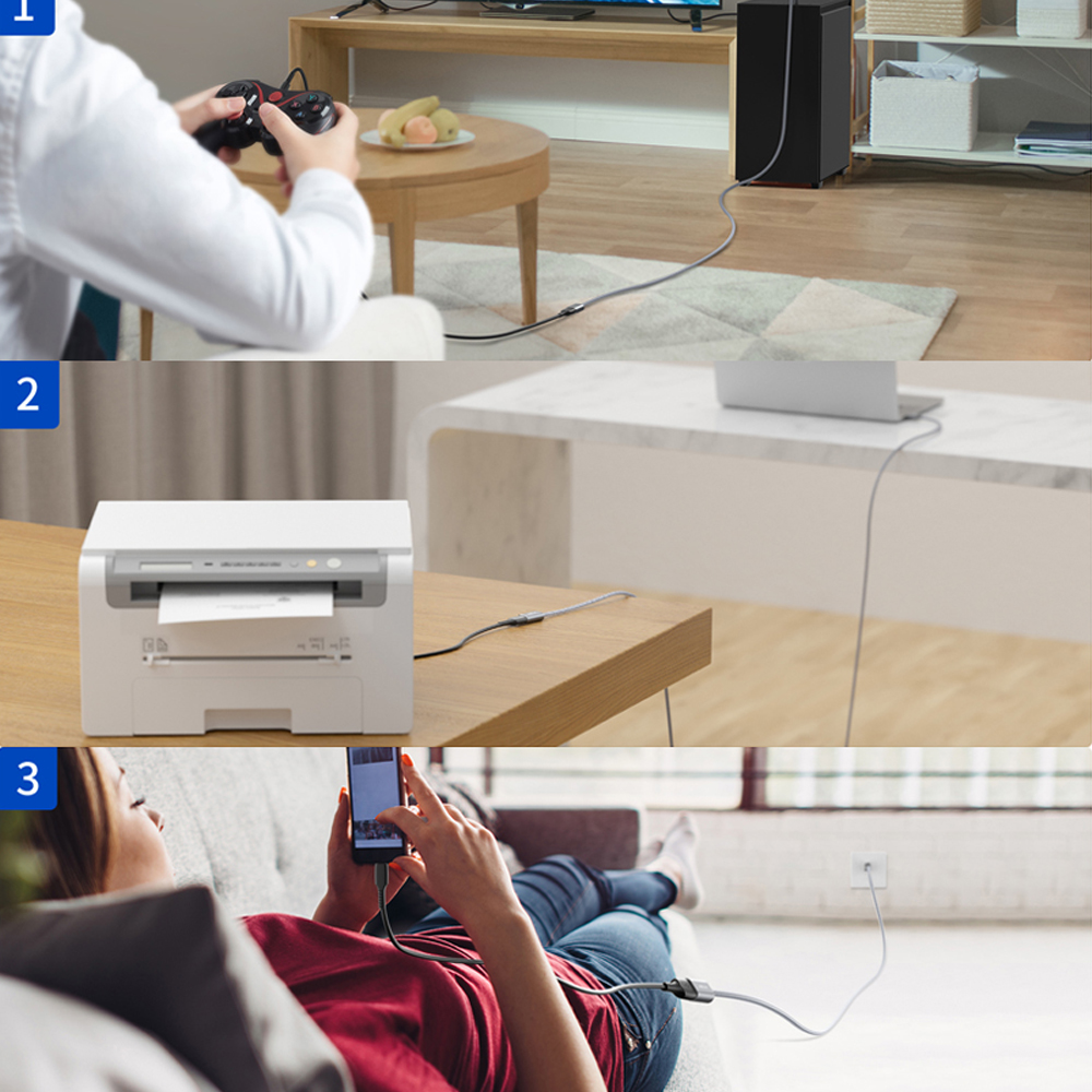 JSAUX USB 3.0 연장케이블 USB 연장선 : 클라스 원