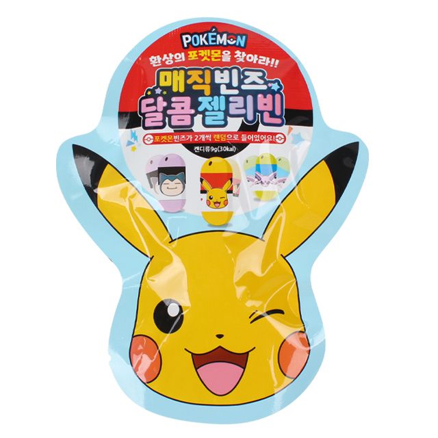 포켓몬스터 컬렉션 피카츄 뮤 매직빈즈 달콤 젤리빈 30개 세트 : vary market