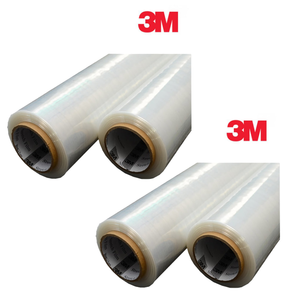 3M 스트레치 필름 공업용랩 파렛트포장랩 15Mic x 1BOX 4롤 : 셀러코스트