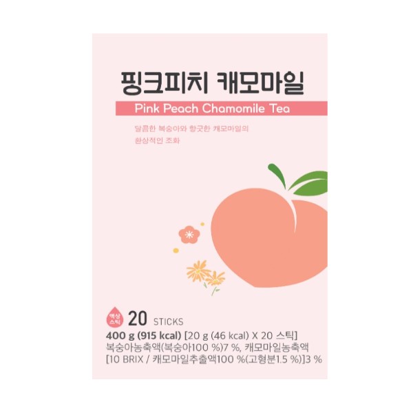 핑크 피치 캐모마일 (20Gx20입) : 포사도