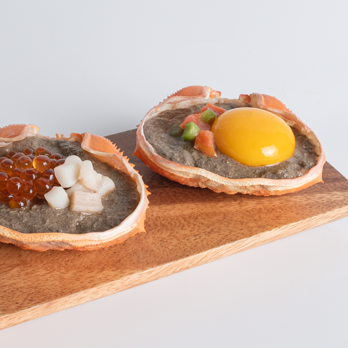 설래담 더진한 붉은대게장 240g (80gx3개입) 대게딱지장 홍게장 가니미소 밥반찬 간편 집밥 : 고래미