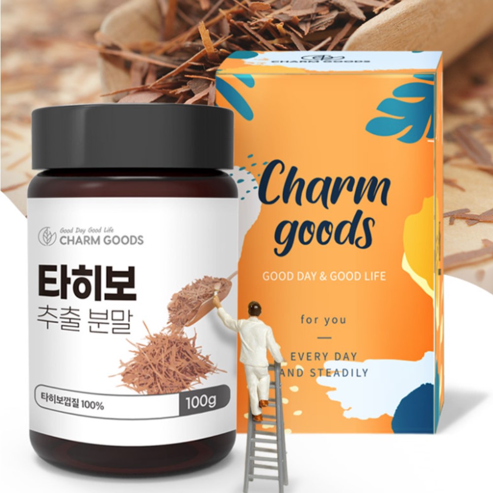 타히보 추출물 분말 100g 3통 가피 차 베타 라파콘 효능 항산화삭품 하루치 1.5g : 행복N쇼핑