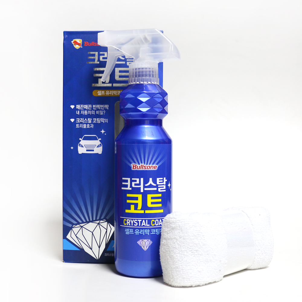 불스원 크리스탈 뉴 퀵코트 엑스트라 샤인 500ml 유리막 코팅제 : 꼰나드리