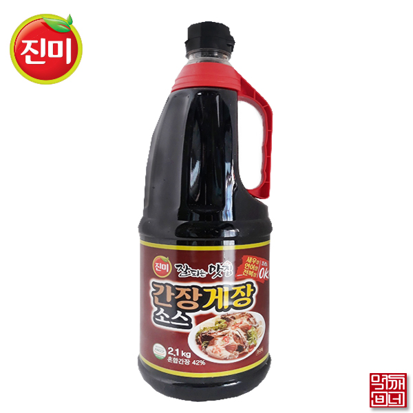 [먹깨비네] 진미 간장게장소스 2.1kgx1개 / 게장전용소스 : 먹깨비네