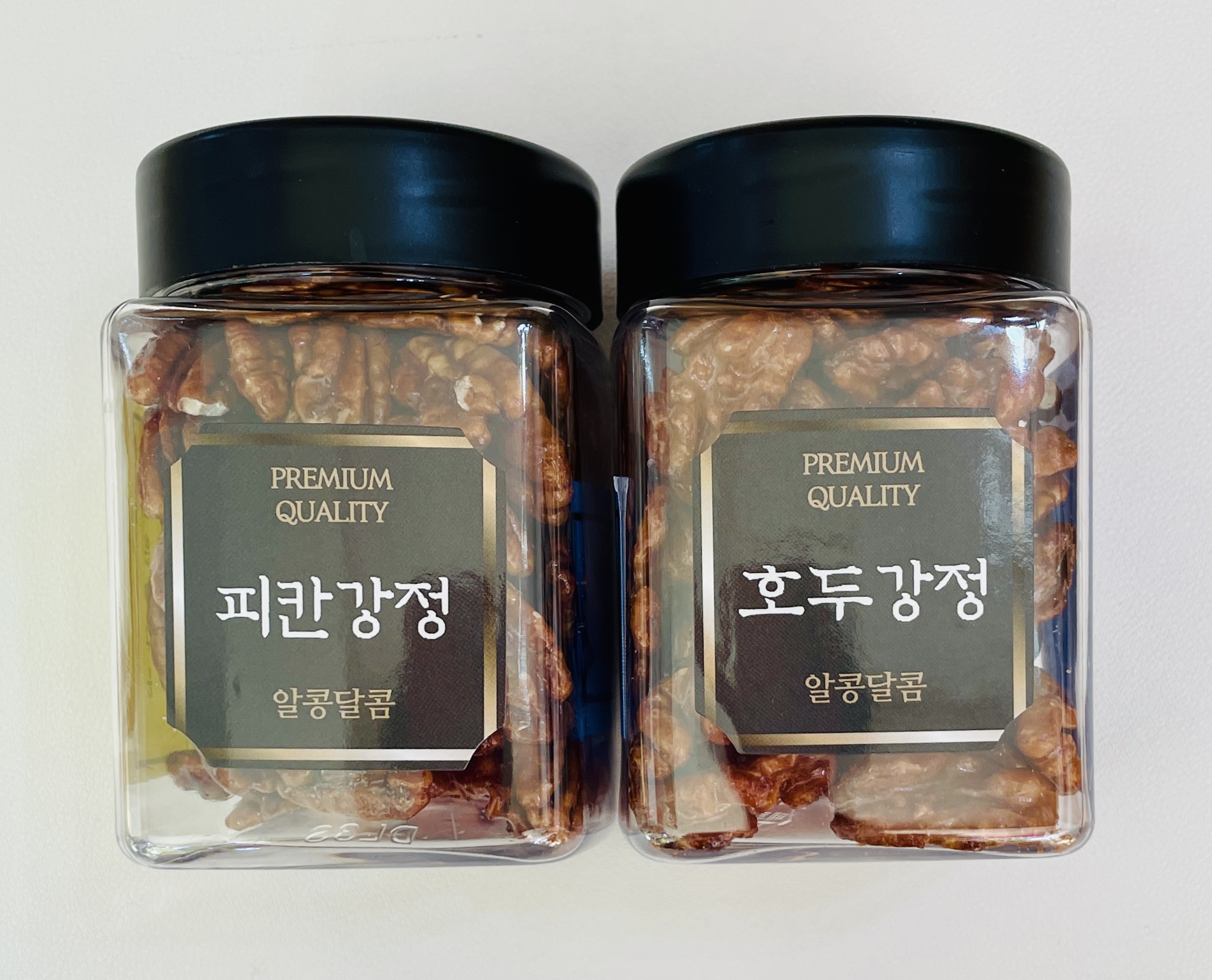 수제 호두 피칸 강정 정과 실속형 대용량 답례품 선물세트 : 알콩달콤