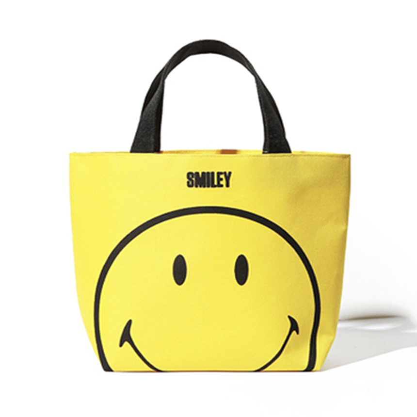 유니크한 스마일 가방 토트백 smile tote bag smilebag 스마일도시락가방 : 두자매놀이터