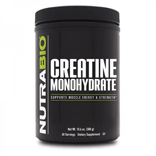 NutraBio Creatine Monohydrate 크레아틴 모노하이드레이트 Pure Grade Muscle Energy 300 Grams : 아롱상