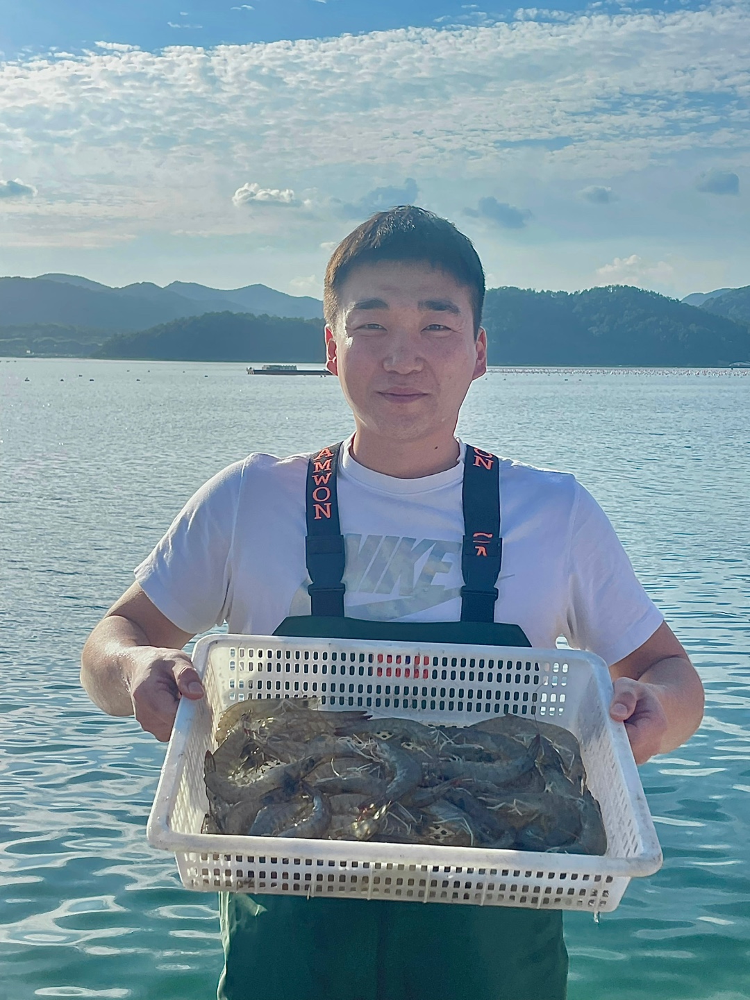 국내산 흰다리 새우 냉동 1kg 활새우 : 통영 83수산