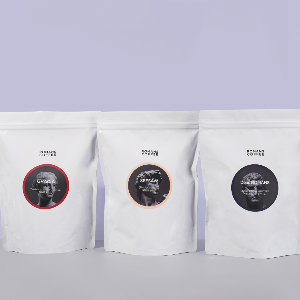 커피볶는남자 원두 1kg 신선한 당일로스팅 도매 납품 라떼원두 카페납품 사무실용 홈카페 : 커피로맨스