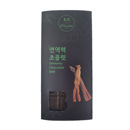 본정 면역력초콜릿바 자체생산 건강 선물 답례품 자체생산 어른들 간식 학생 시험 : 본정초콜릿