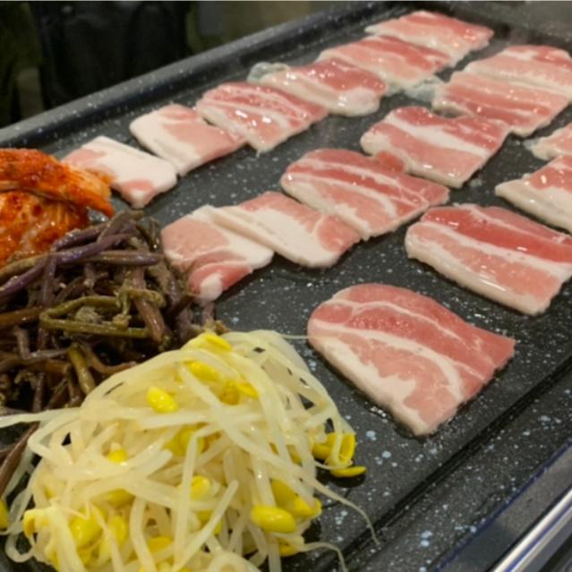 구이용 돌판 무쇠판 고기굽는판 삼겹살 집에서 소고기구이 돌판 : 올쏘핏