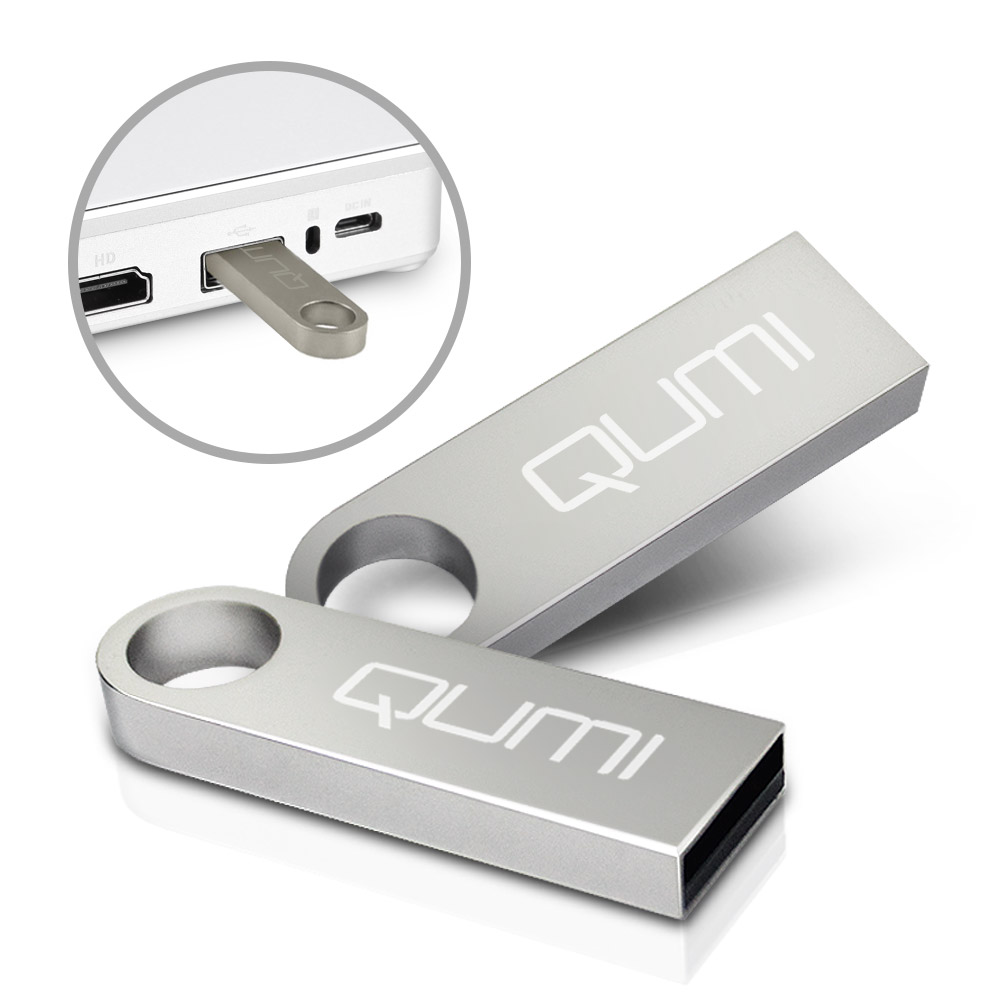 큐미 포켓빔 Q3플러스 전용 USB 32G 미디어파일 간편저장 : 프로젝터매니아