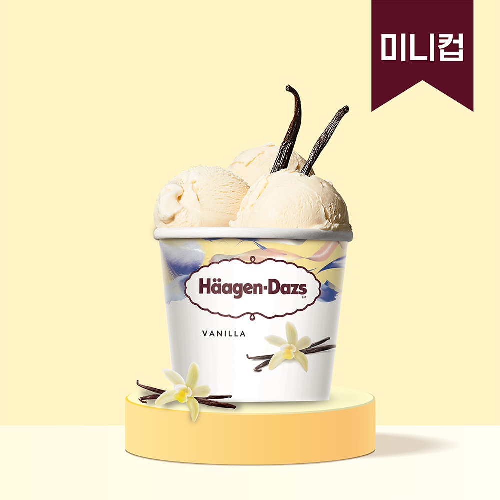 하겐다즈 바닐라 (미니컵) 100ml : 하겐다즈스토어