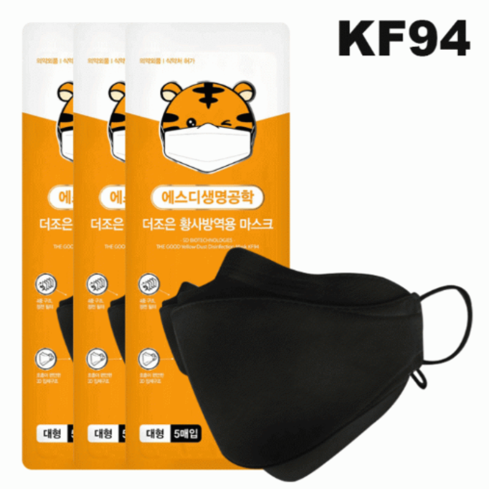 KF94 100매 공적마스크 케이에프황사마스크 비염마스크 : 엘티케이이