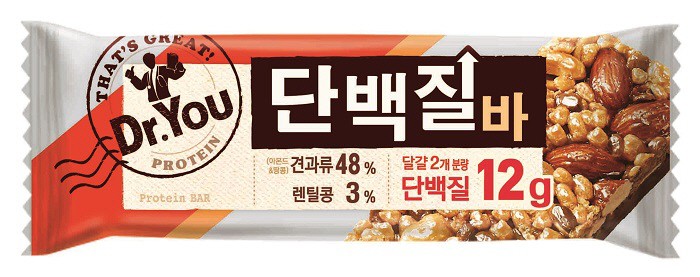 오리온 닥터유 단백질바 50g x 24개 사무실 간식 : 보랏빛마켓 브랜드샵