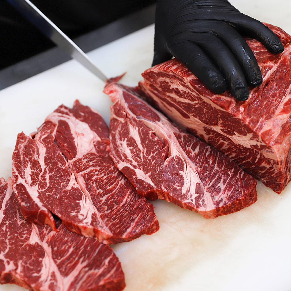 블랙앵거스 탑초이스 소고기 600g 수입직송 초특가 차돌 등심 부채 살치 갈비살 : 에이징그라운드